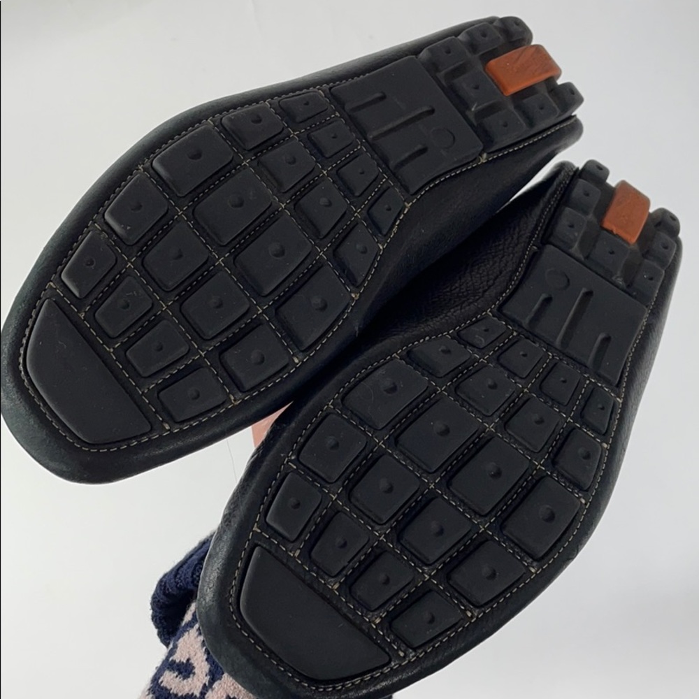 Donald Pliner Varran Leather Driving Moccasins - Picture 4 of 5